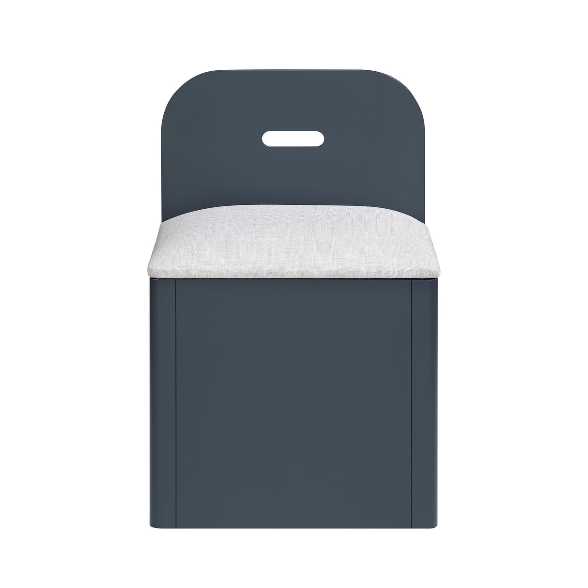 Sloane Navy Blue Twin Bookcase Bed with Hidden Desk, Stool and Storage Bench from Homelegance - Luna Furniture