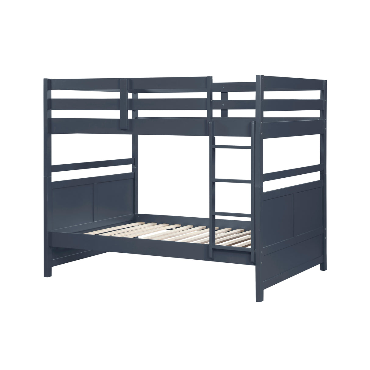 Sloane Navy Blue Full/Full Bunk Bed from Homelegance - Luna Furniture
