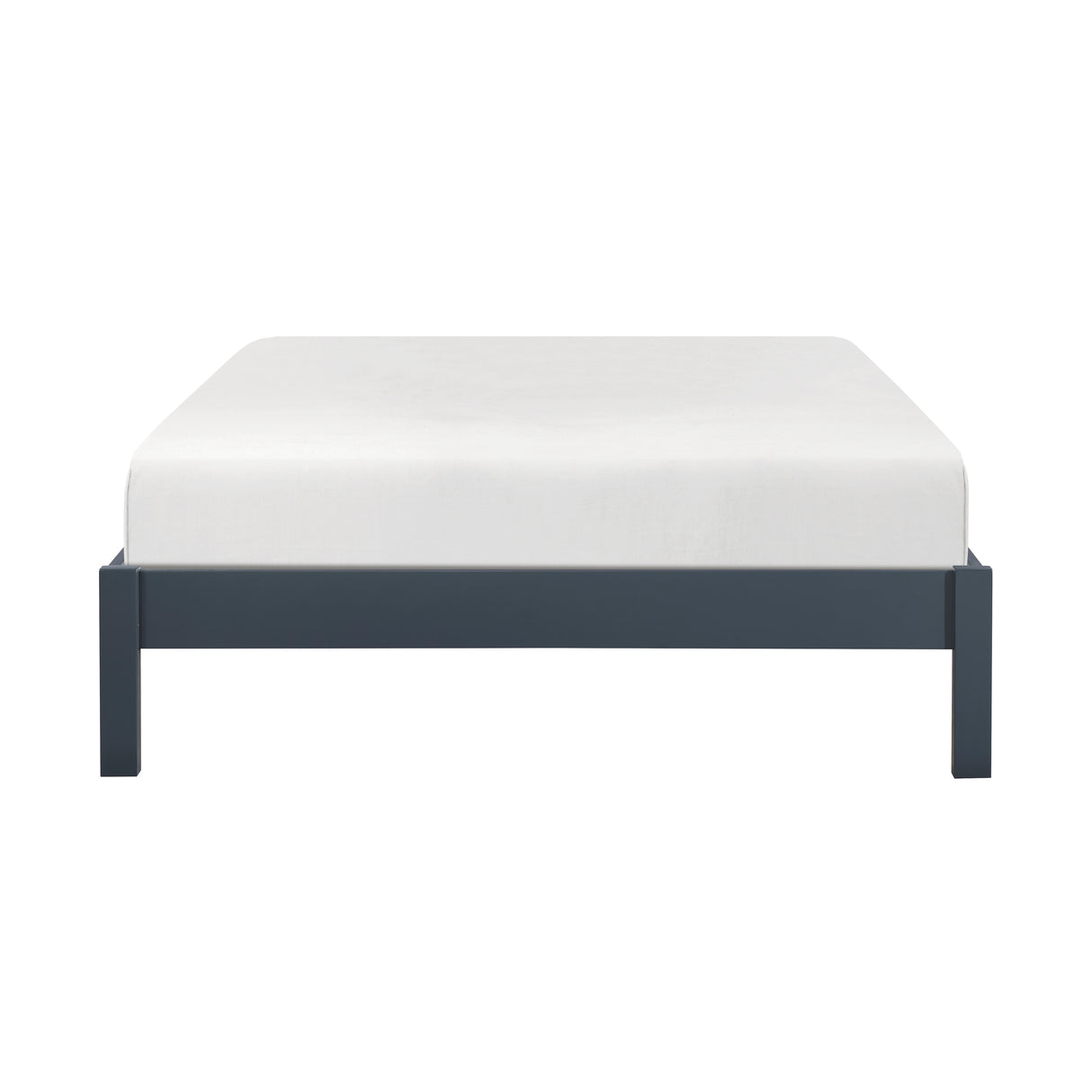 Sloane Navy Blue Twin/Full Loft Bunk Bed with Chest and Hidden Desk from Homelegance - Luna Furniture