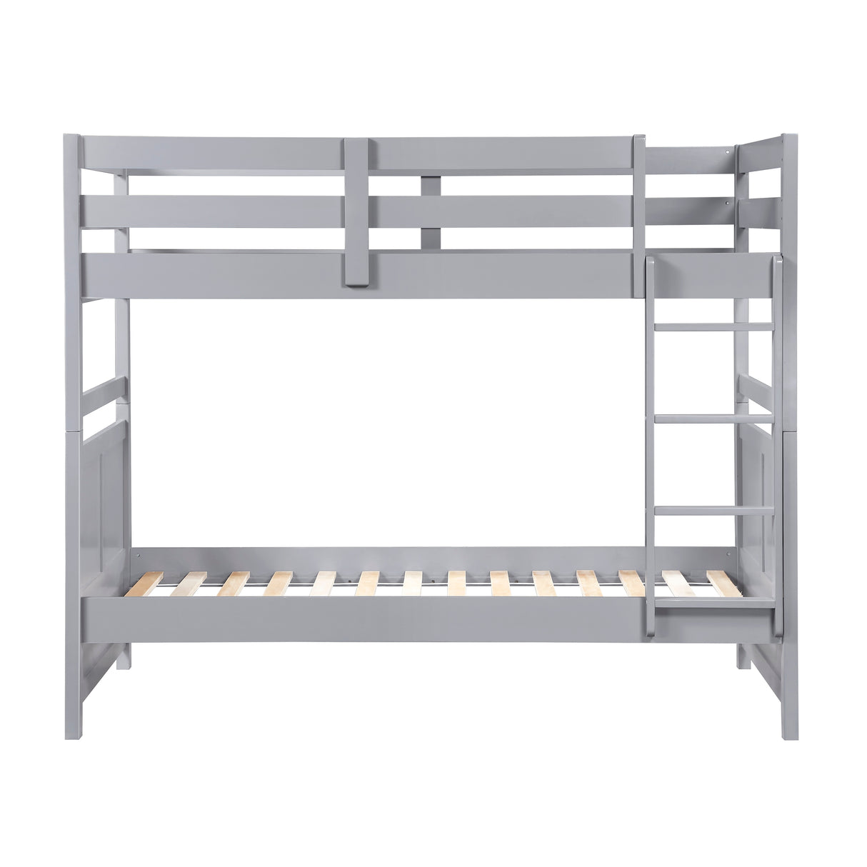 Sloane Gray Twin/Twin Bunk Bed from Homelegance - Luna Furniture