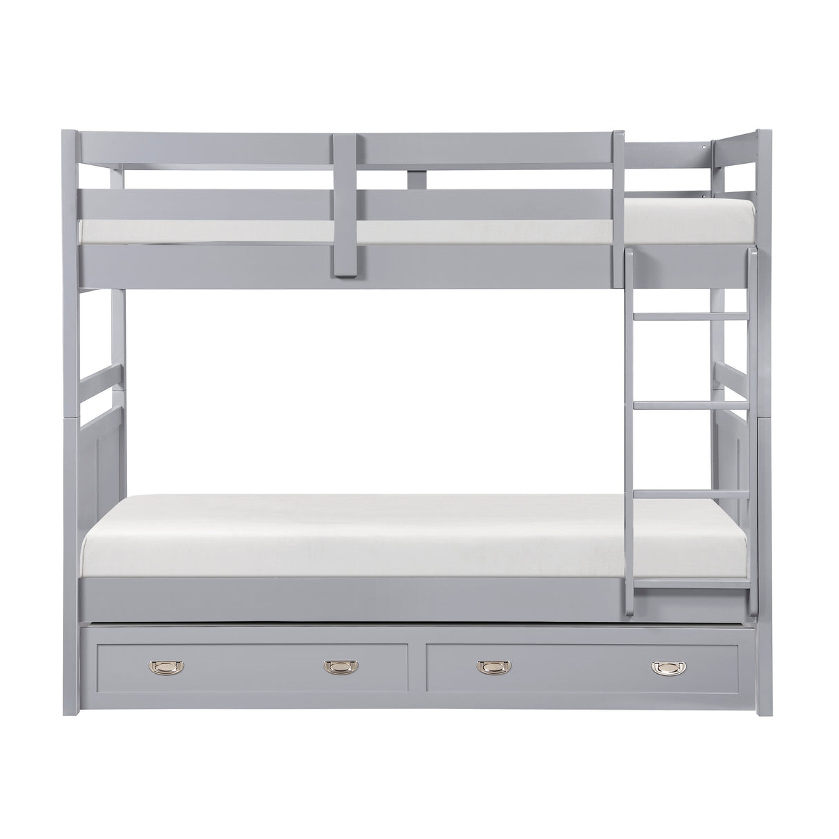Sloane Gray Twin/Twin Bunk Bed from Homelegance - Luna Furniture