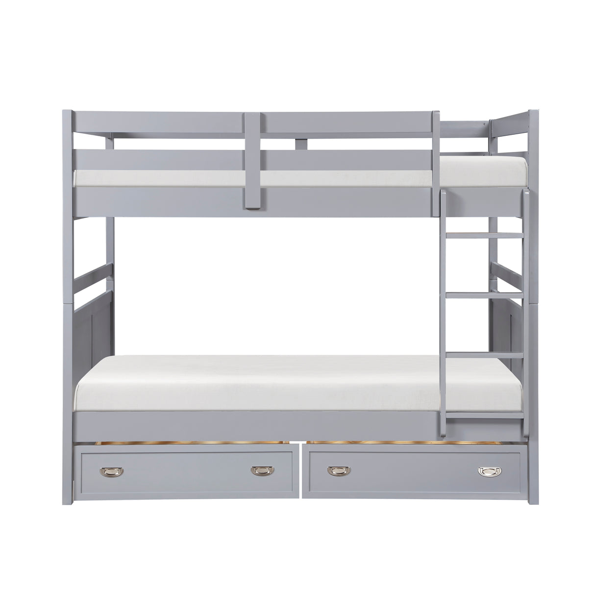 Sloane Gray Full/Full Bunk Bed from Homelegance - Luna Furniture
