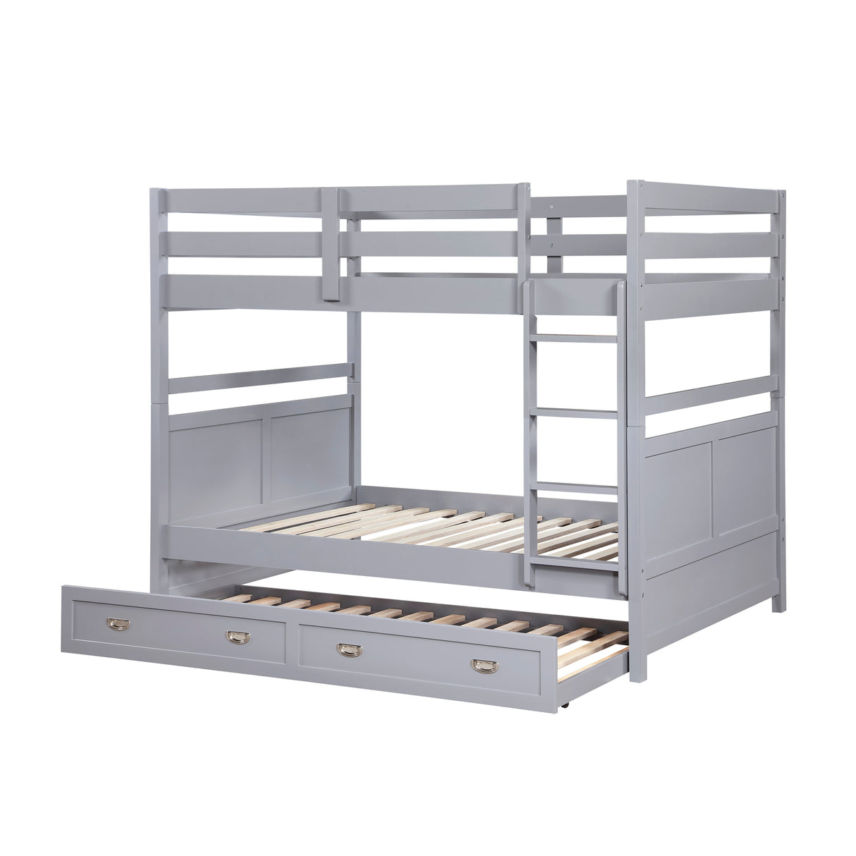 Sloane Gray Full/Full Bunk Bed from Homelegance - Luna Furniture
