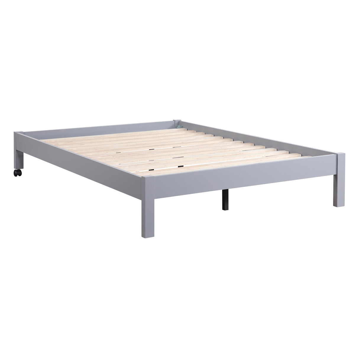 Sloane Gray Twin/Full Loft Bunk Bed with Chest and Hidden Desk from Homelegance - Luna Furniture