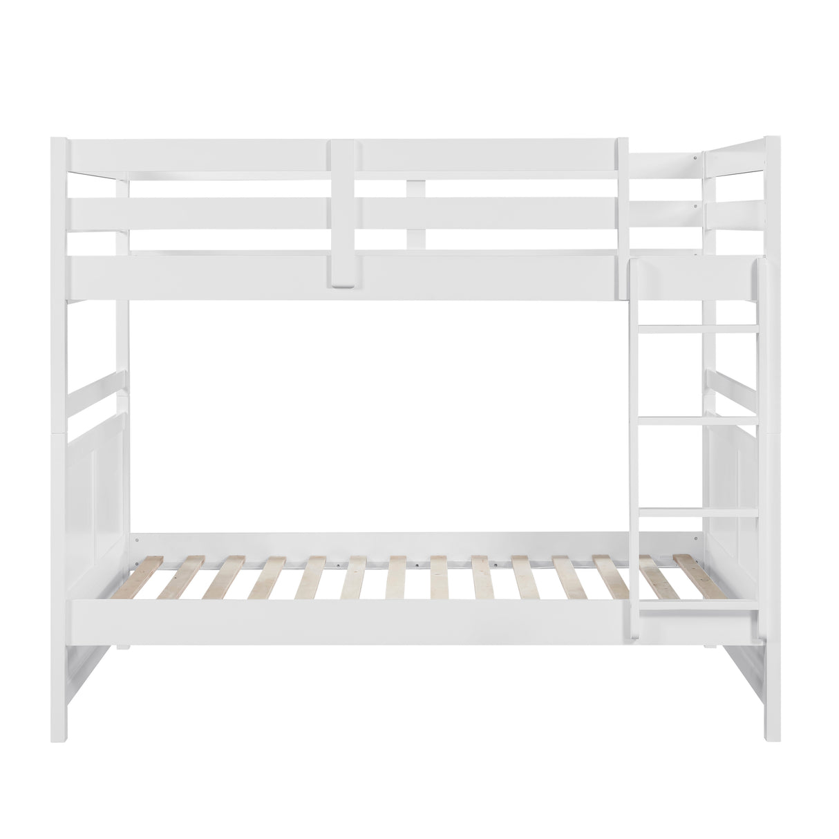 Sloane White Full/Full Bunk Bed from Homelegance - Luna Furniture