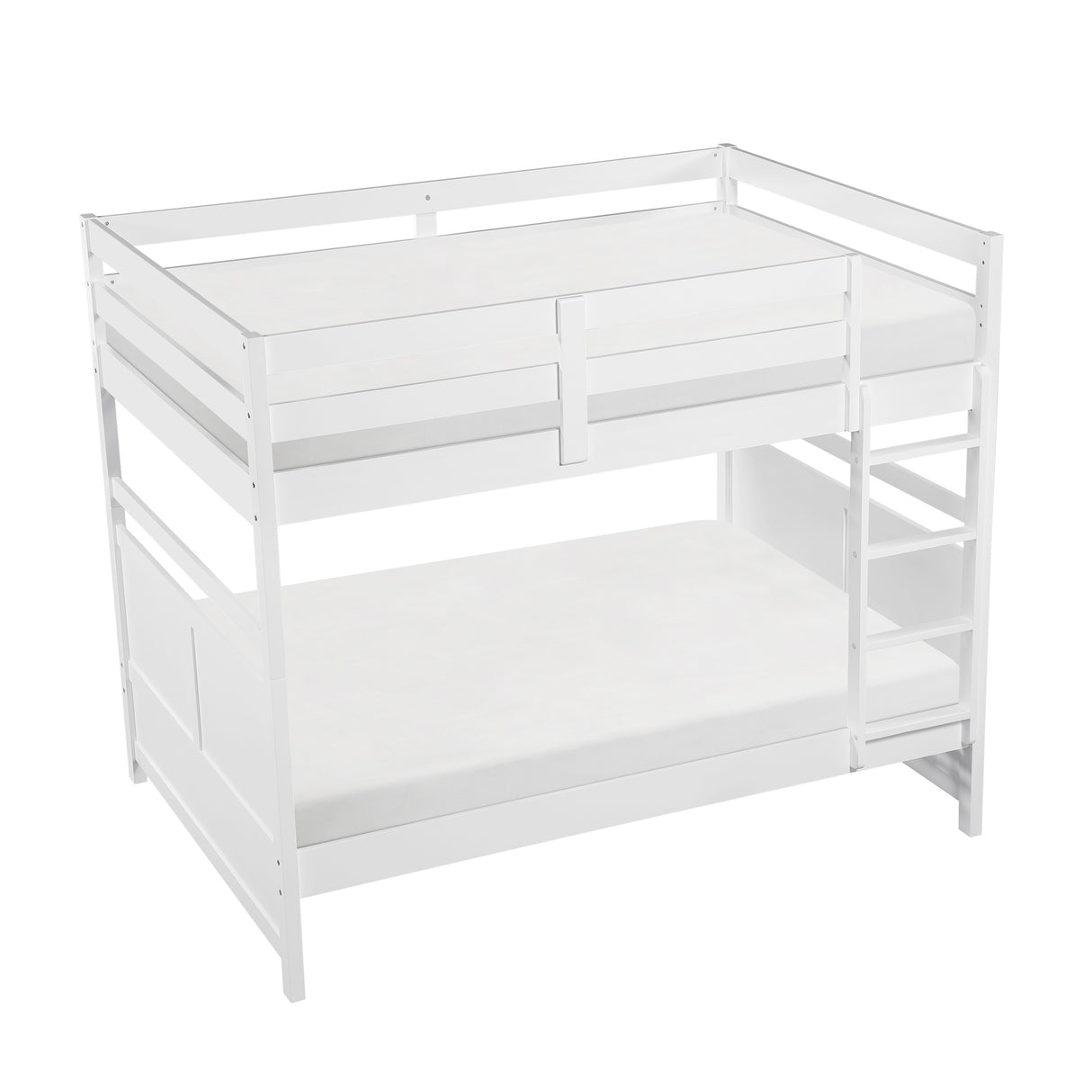 Sloane White Full/Full Bunk Bed from Homelegance - Luna Furniture