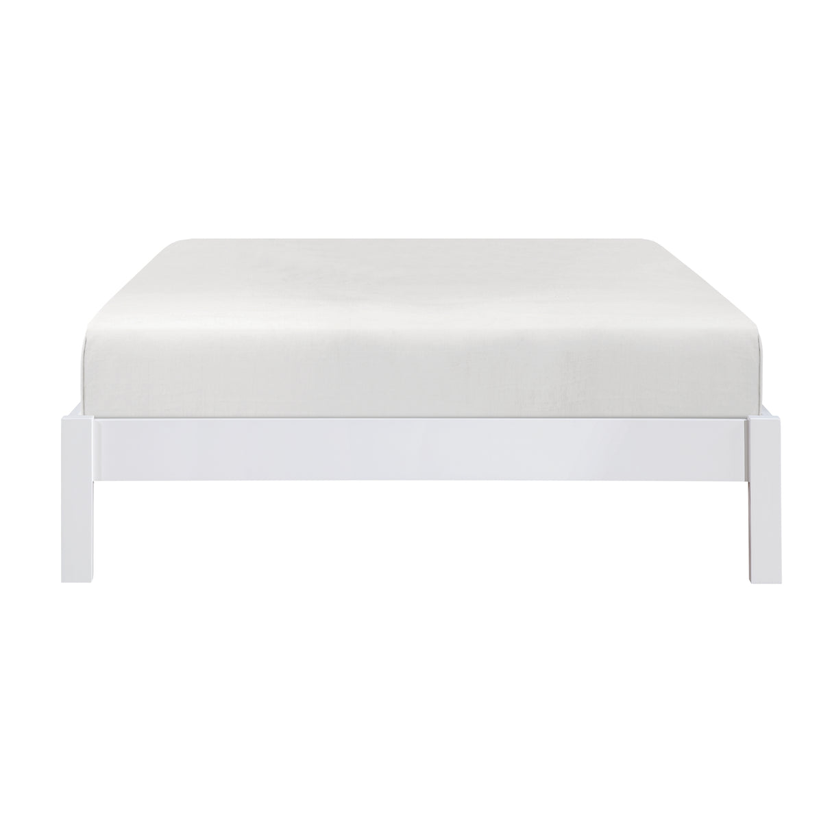 Sloane White Twin/Full Loft Bunk Bed with Chest and Hidden Desk from Homelegance - Luna Furniture
