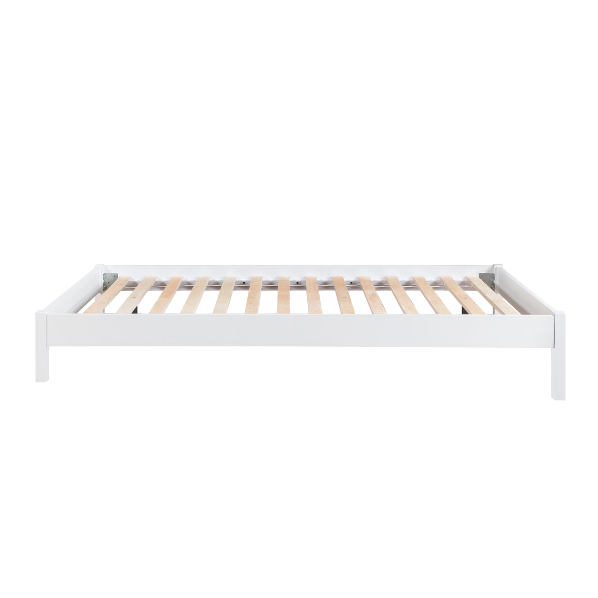 Sloane White Twin/Full Loft Bunk Bed with Chest and Hidden Desk from Homelegance - Luna Furniture