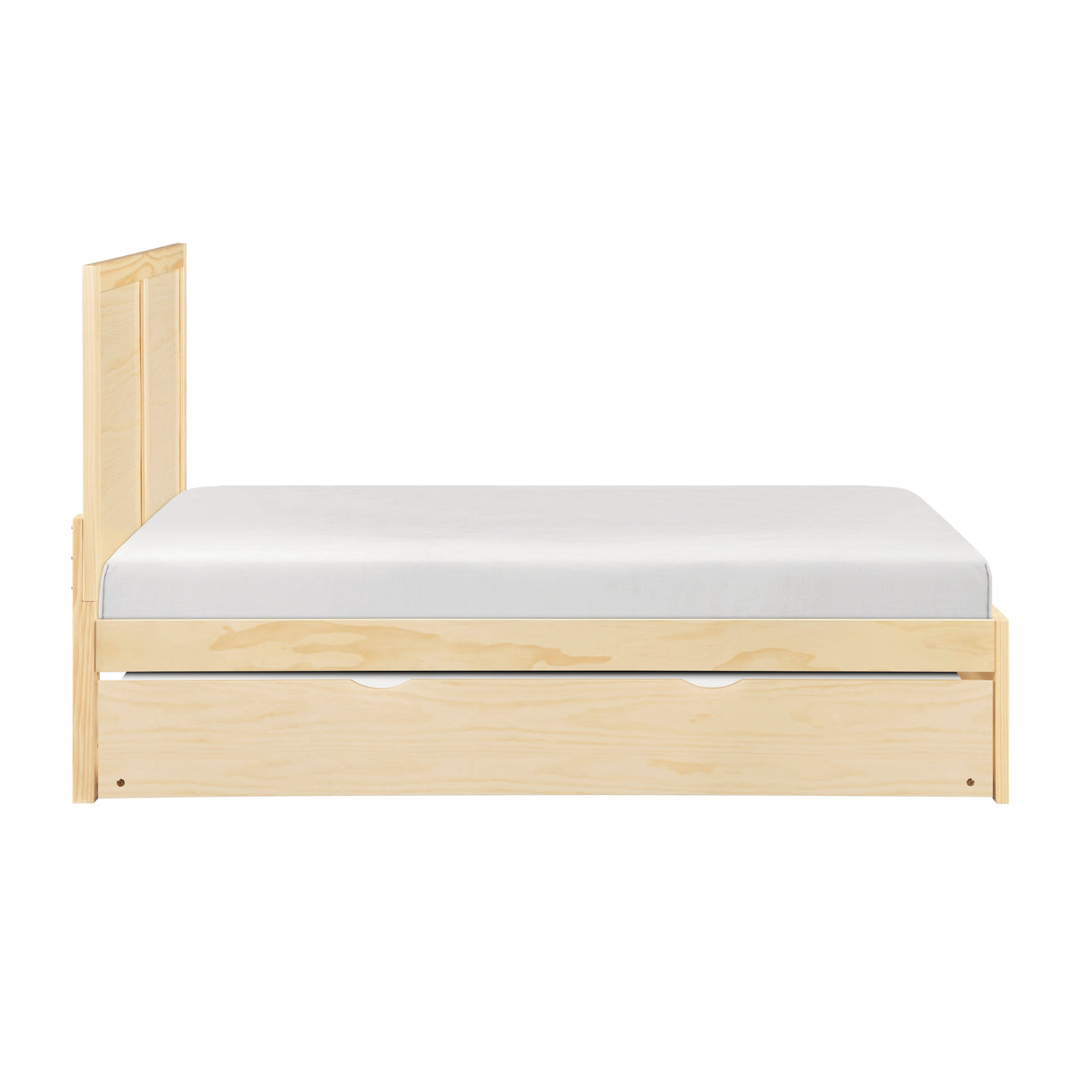 Bartly Natural Full Platform Bed from Homelegance - Luna Furniture