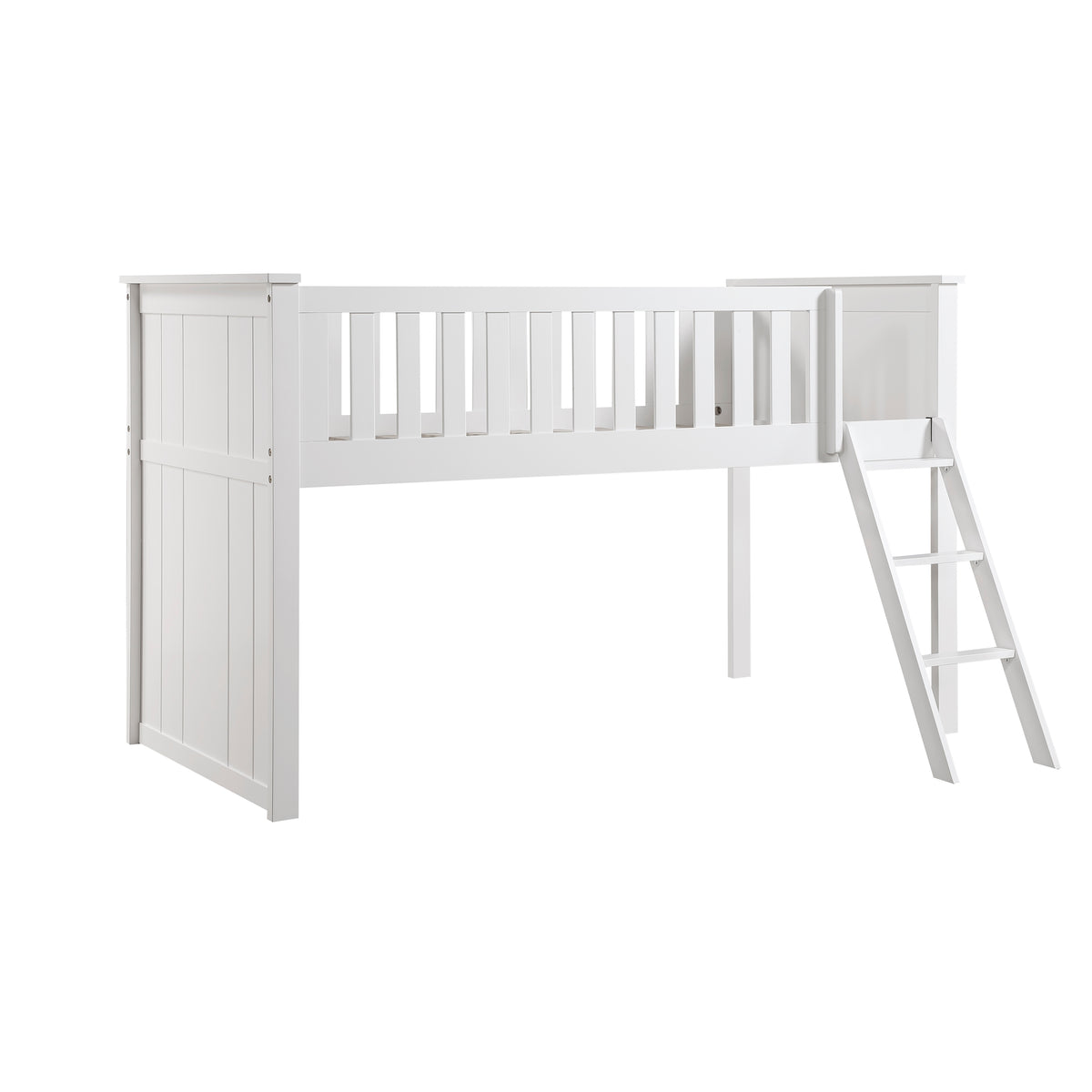 B2053LLW-1* (3) Low Loft Bunk from Homelegance - Luna Furniture