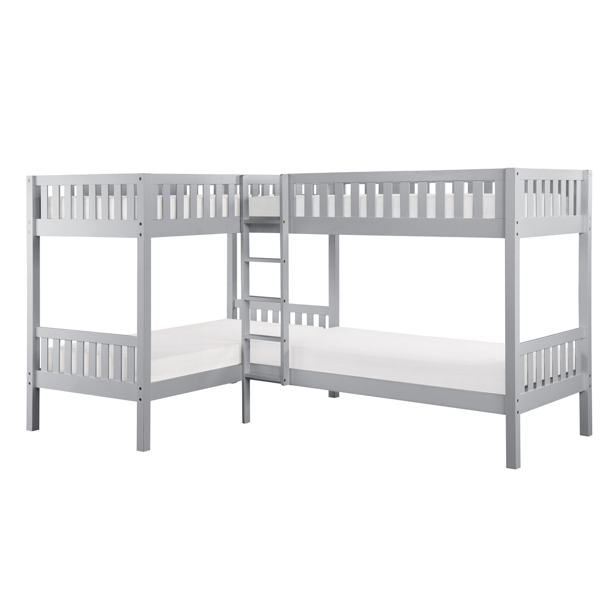 B2063CN-1* (3) Corner Bunk Bed from Homelegance - Luna Furniture