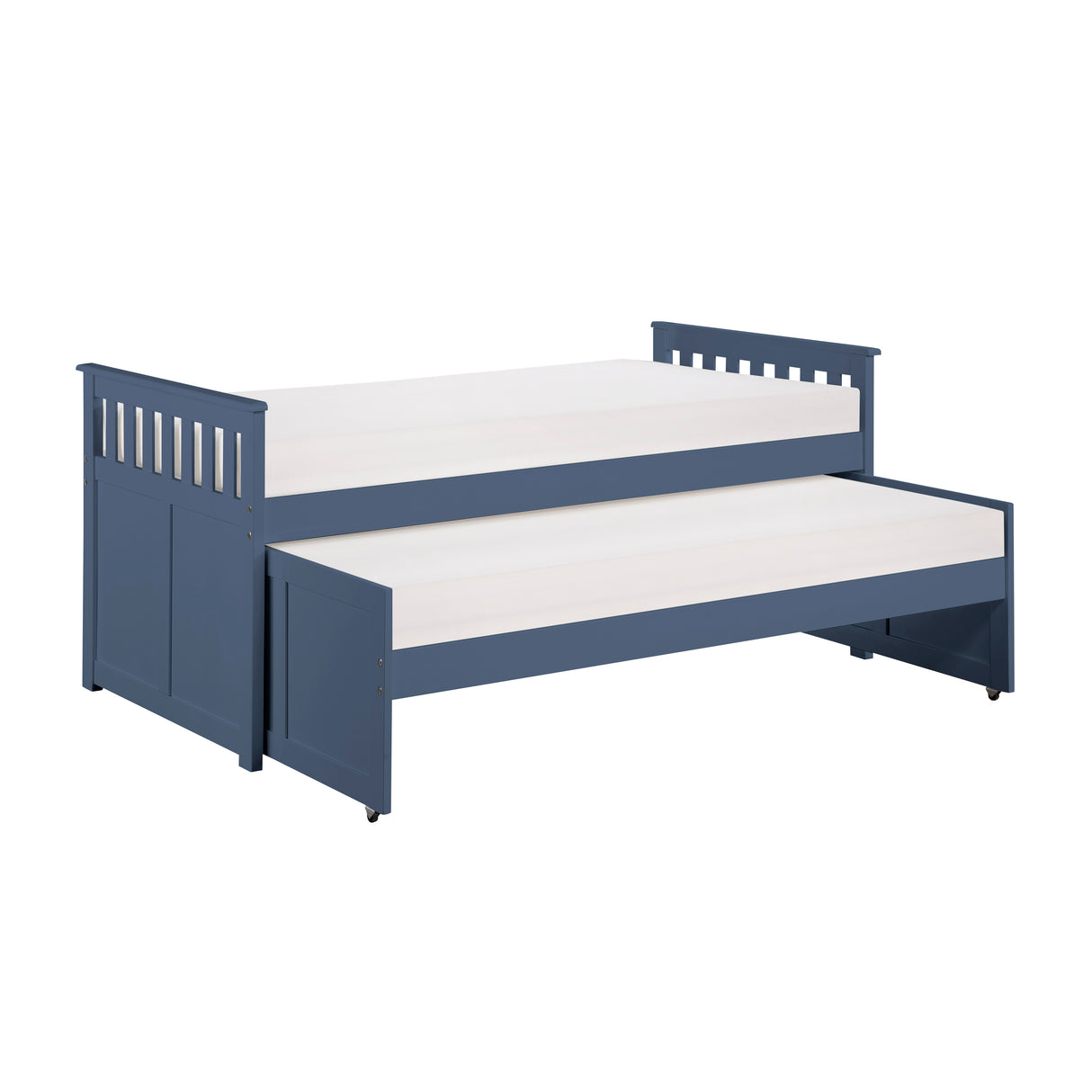 Nora Blue Twin/Twin Bed from Homelegance - Luna Furniture