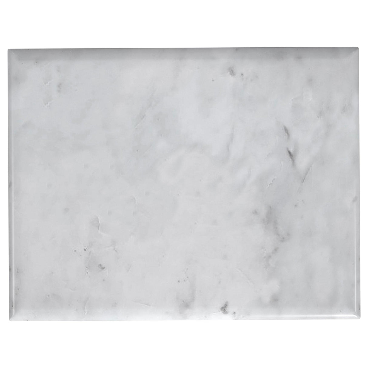 Baldwin White and Gold Rectangular Marble Top Side Table from Coaster - Luna Furniture