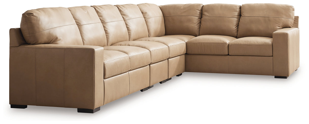 Bandon Toffee 4-Piece Sectional from Ashley - Luna Furniture