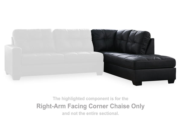 Barlin Mills Carbon Right-Arm Facing Corner Chaise