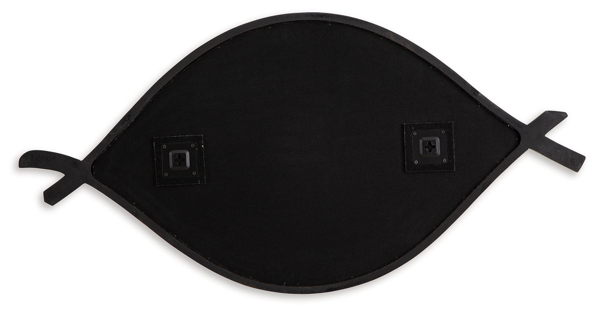 Bartner Antique Gold Finish Accent Mirror from Ashley - Luna Furniture