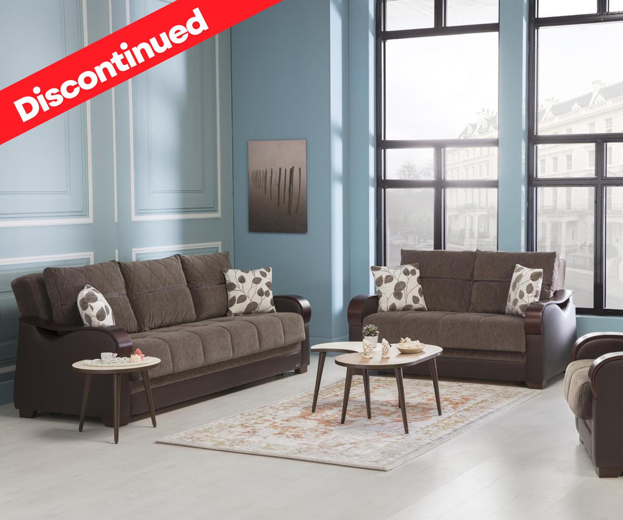 Bennett Armoni Brown Upholstered Chair from Bellona - Luna Furniture