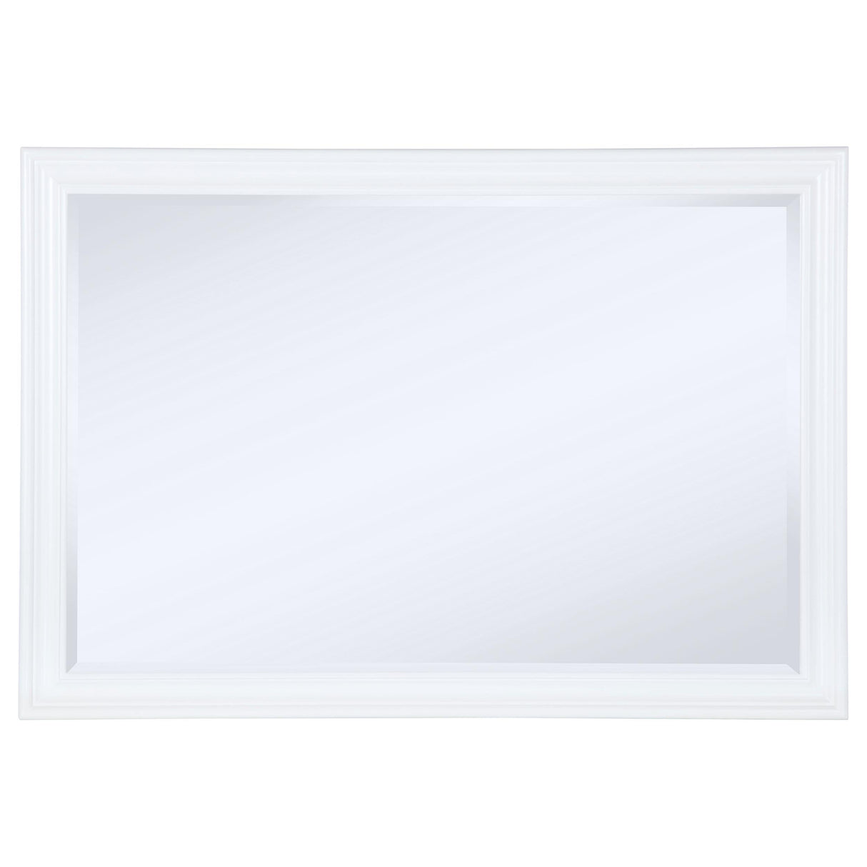 Bexhill White Dresser Mirror (Mirror Only) from Coaster - Luna Furniture