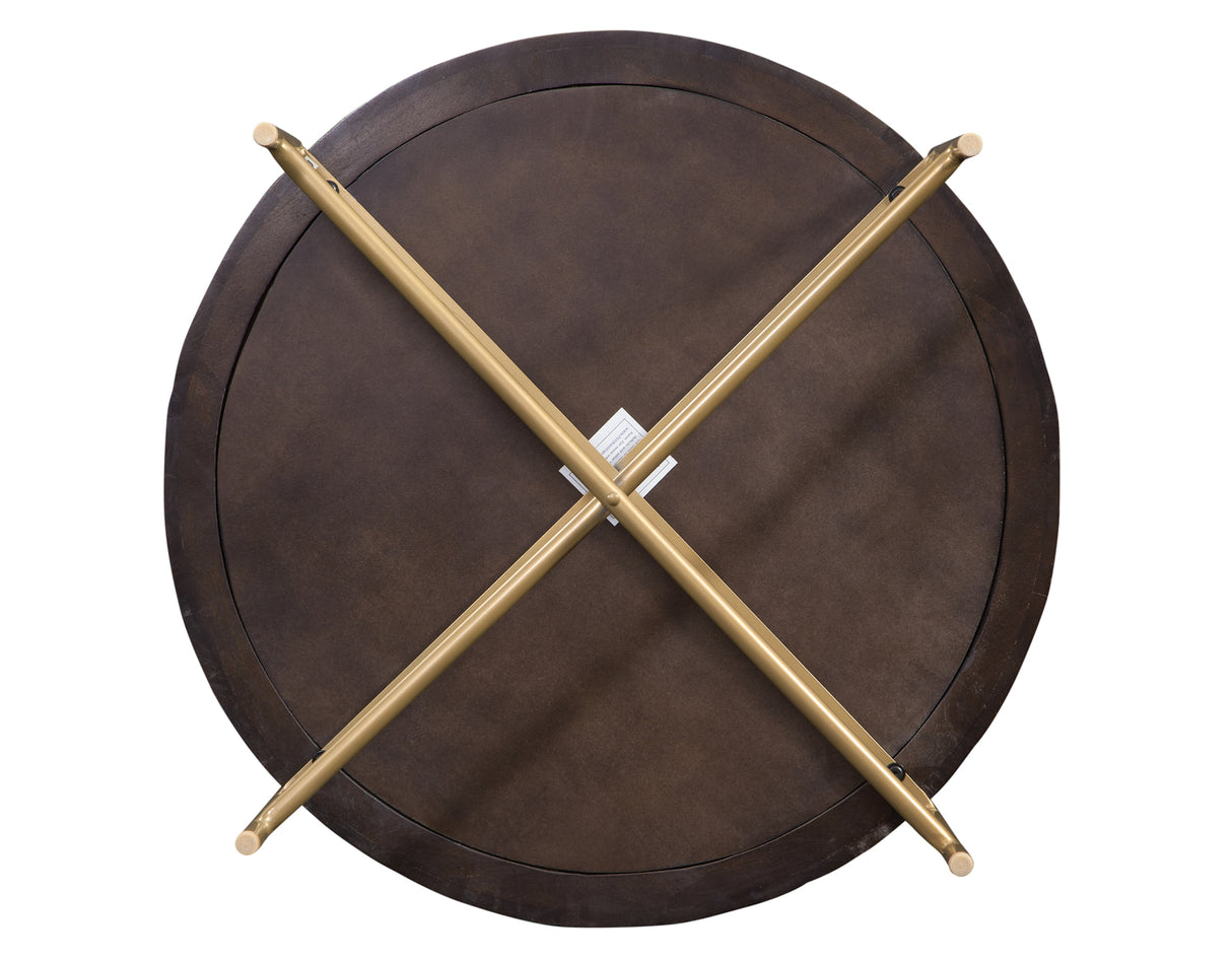 Bobbi 3-Piece Round Solid Wood Table Set from Steve Silver - Luna Furniture