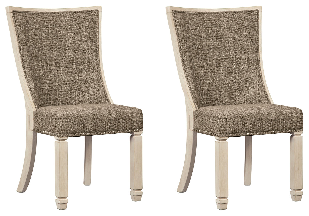 Bolanburg 2-Piece Dining Room Chair in Two-tone from Ashley - Luna Furniture