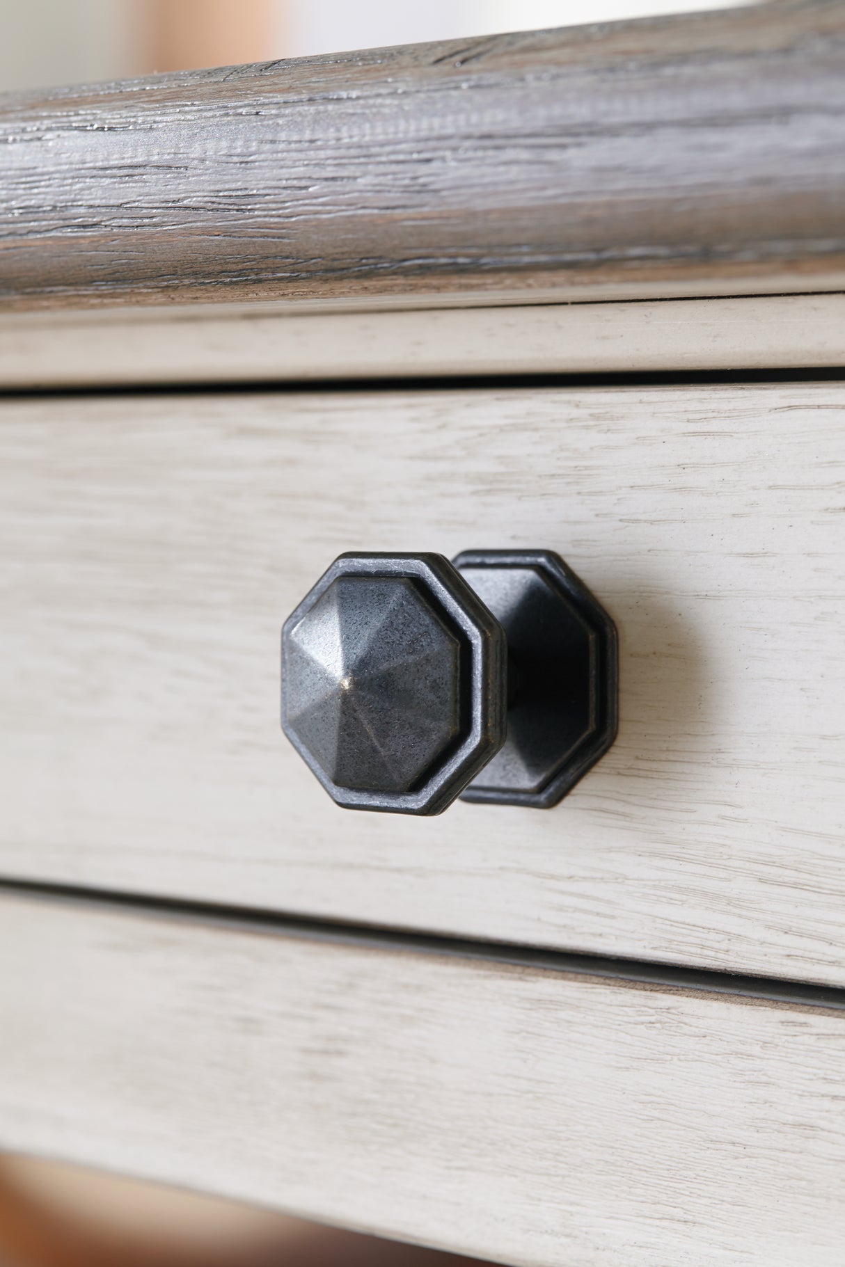 Bolanburg Counter Height Dining Table and 6 Barstools in Two-tone from Ashley - Luna Furniture