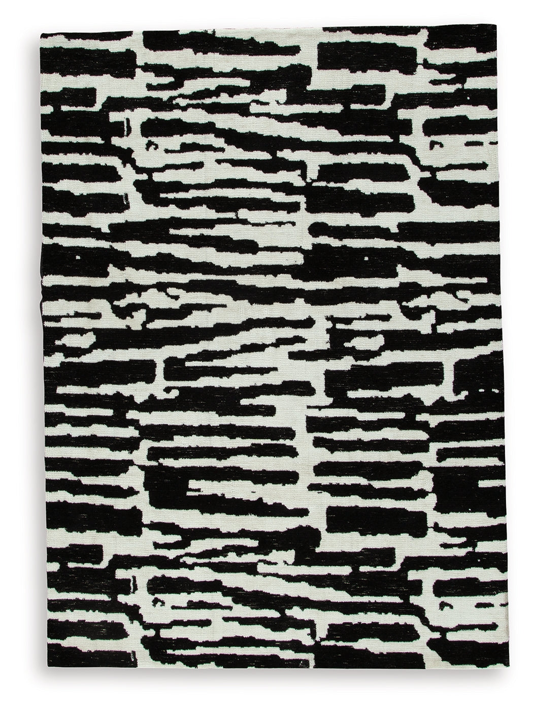 Bramshaw Black/Ivory Medium Rug from Ashley - Luna Furniture