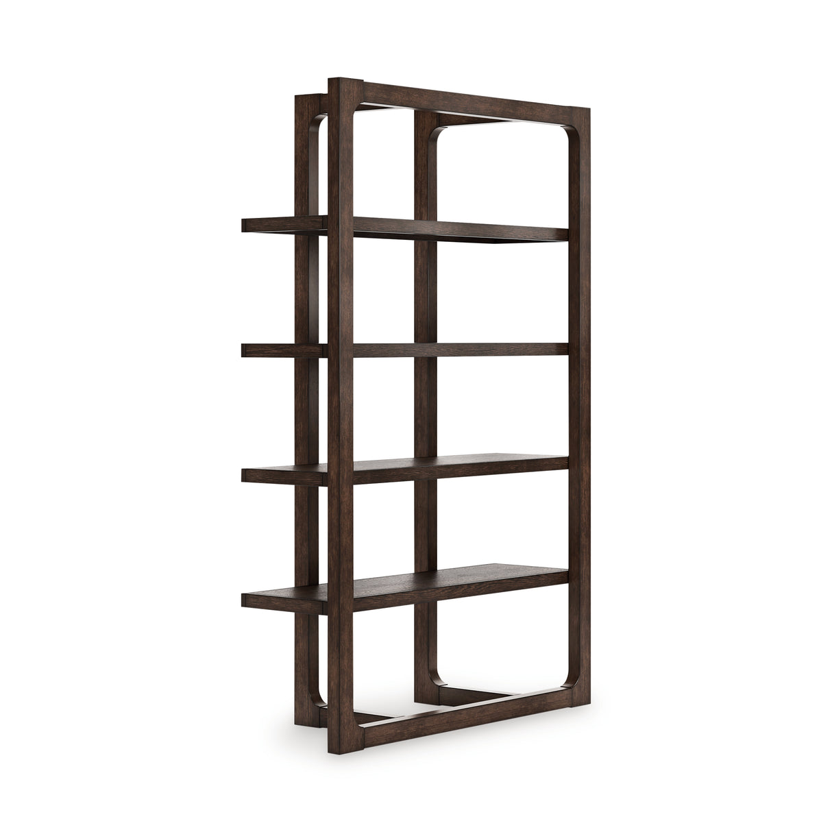 Breckington Dark Brown 76" Bookcase from Ashley - Luna Furniture