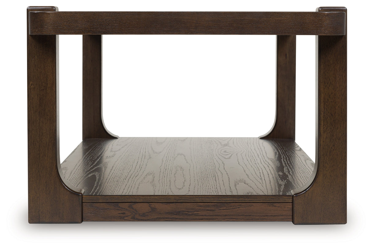 Breckington Dark Brown Coffee Table from Ashley - Luna Furniture