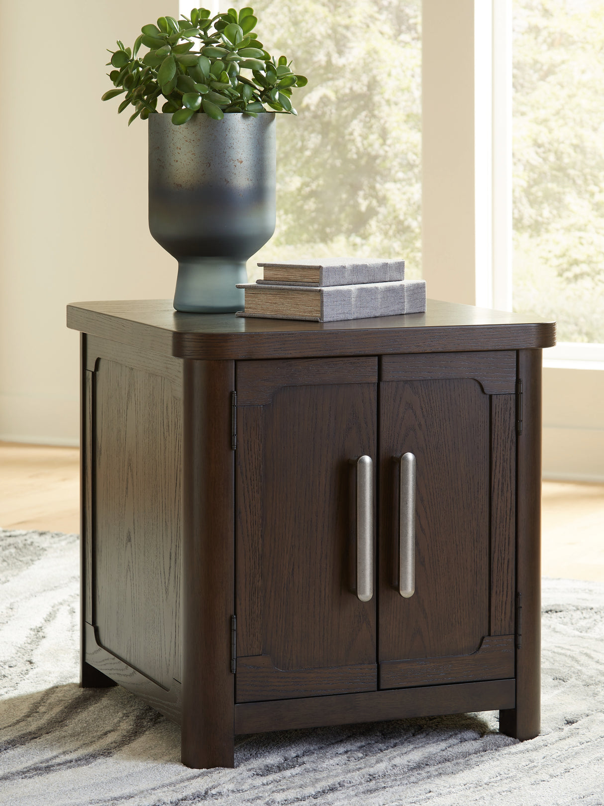 Breckington Dark Brown End Table from Ashley - Luna Furniture