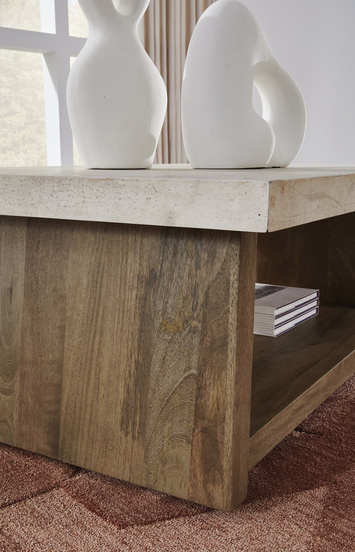 Brendalhouse Light Brown Coffee Table from Ashley - Luna Furniture