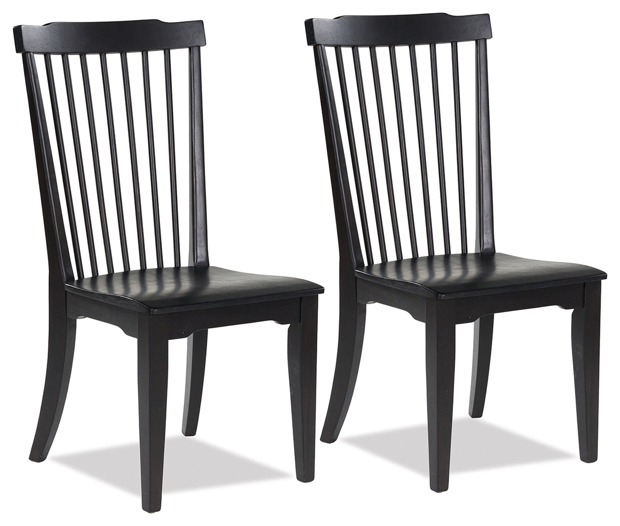 Brenkerton Black Dining Chair (Set of 2) from Ashley - Luna Furniture