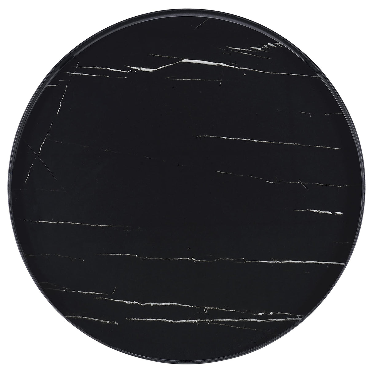 Briggs Black 3-Piece Round Coffee and End Table Set from Coaster - Luna Furniture