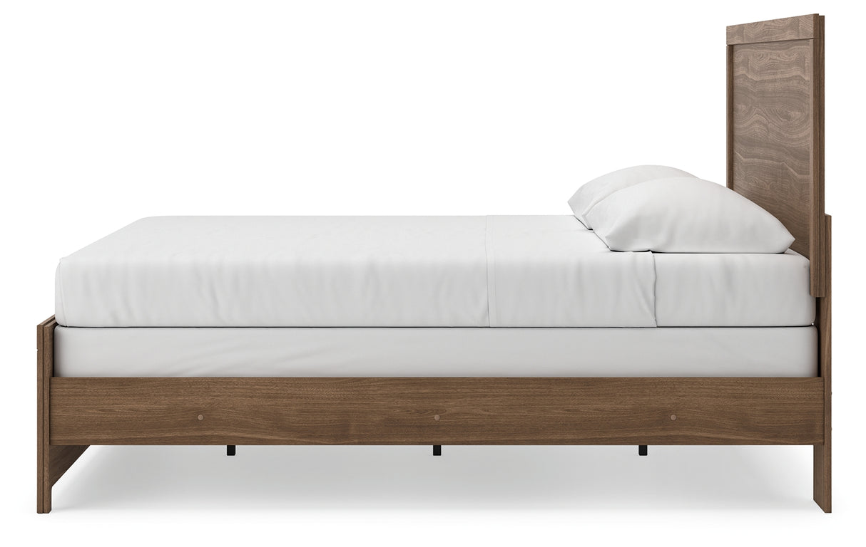 Broachmyn Brown Auburn King Panel Bed from Ashley - Luna Furniture