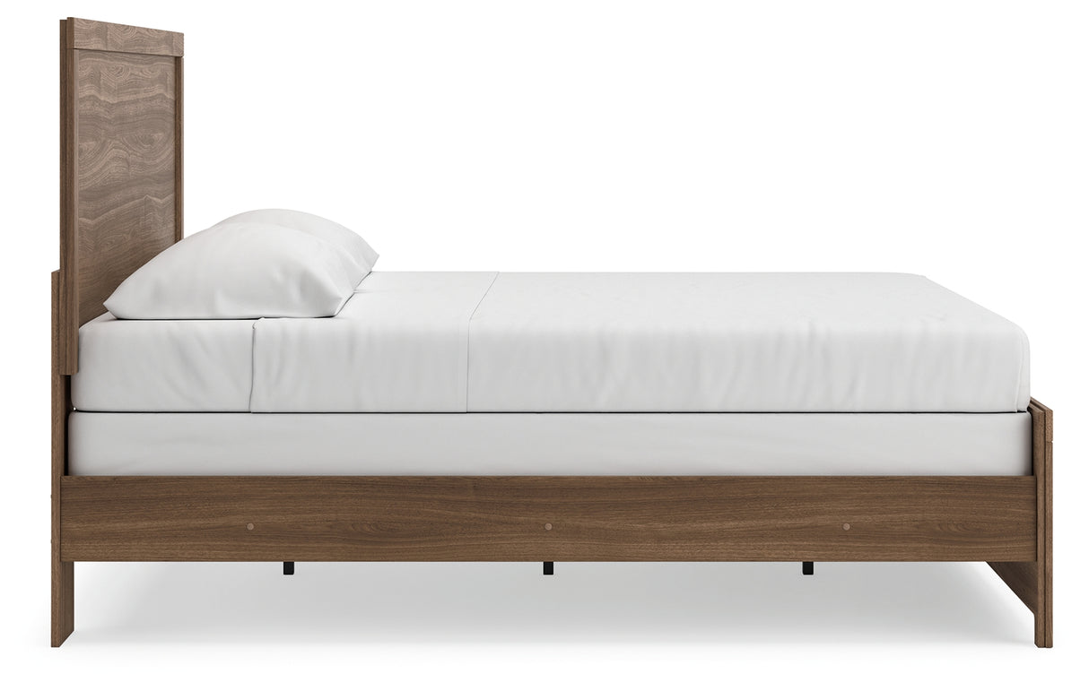 Broachmyn Brown Auburn King Panel Bed from Ashley - Luna Furniture