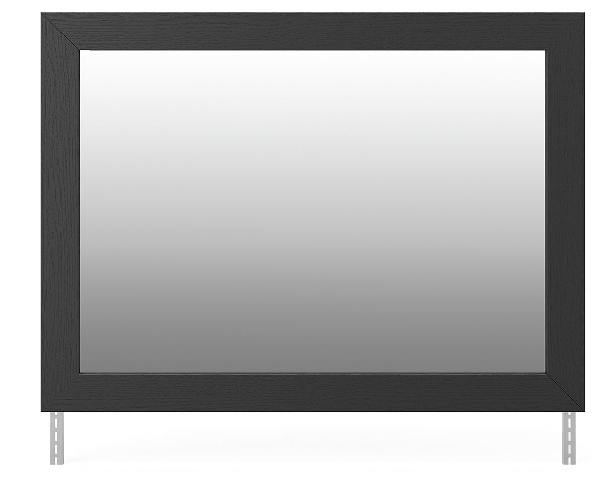 Broachmyn Black Bedroom Mirror from Ashley Furniture - Luna Furniture