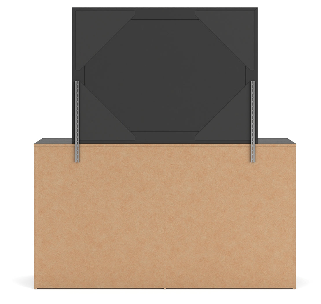Broachmyn Black/Gray Dresser and Mirror from Ashley - Luna Furniture