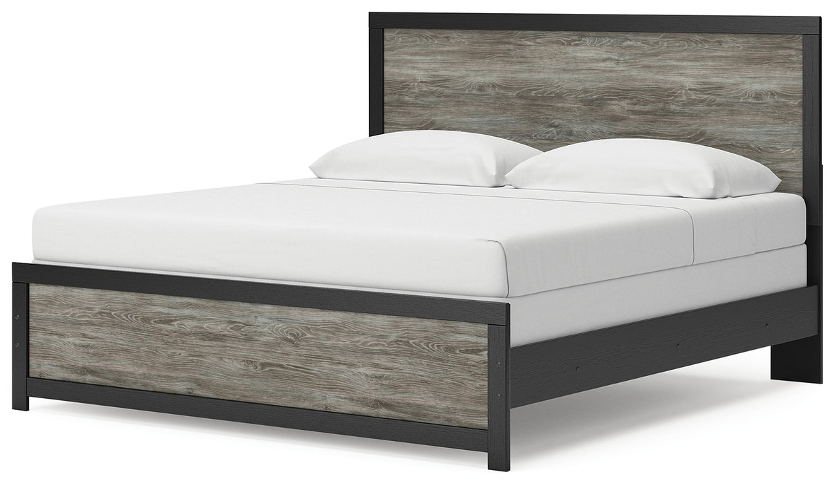 Broachmyn Black/Gray Panel Bedroom Set from Ashley - Luna Furniture