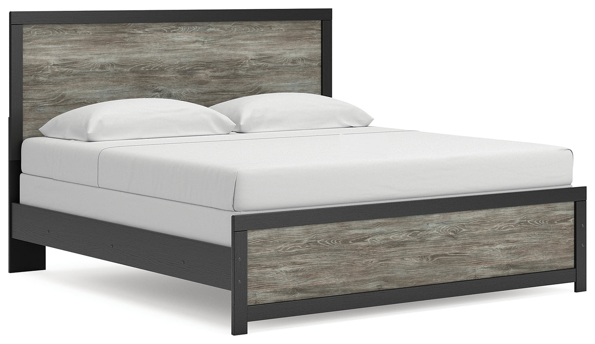 Broachmyn Black/Gray Panel Bedroom Set from Ashley - Luna Furniture