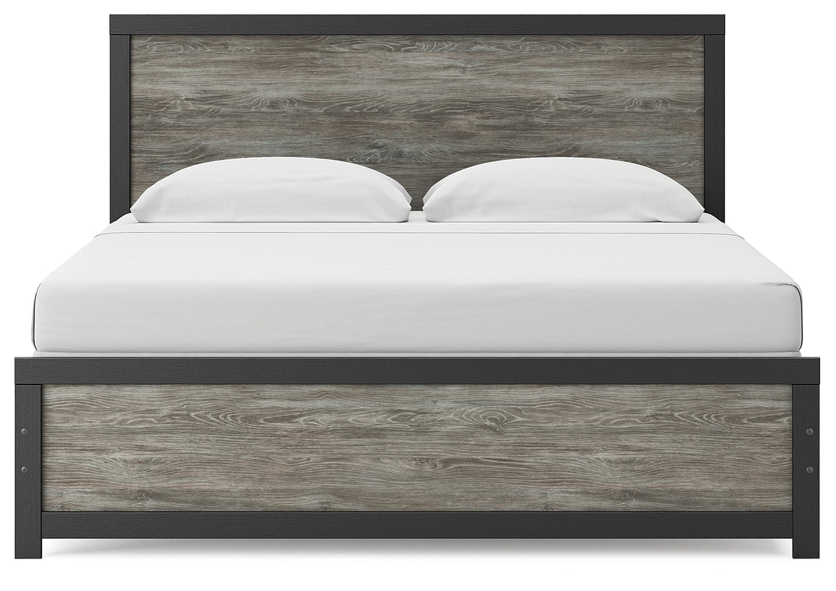Broachmyn Black/Gray Panel Bedroom Set from Ashley - Luna Furniture