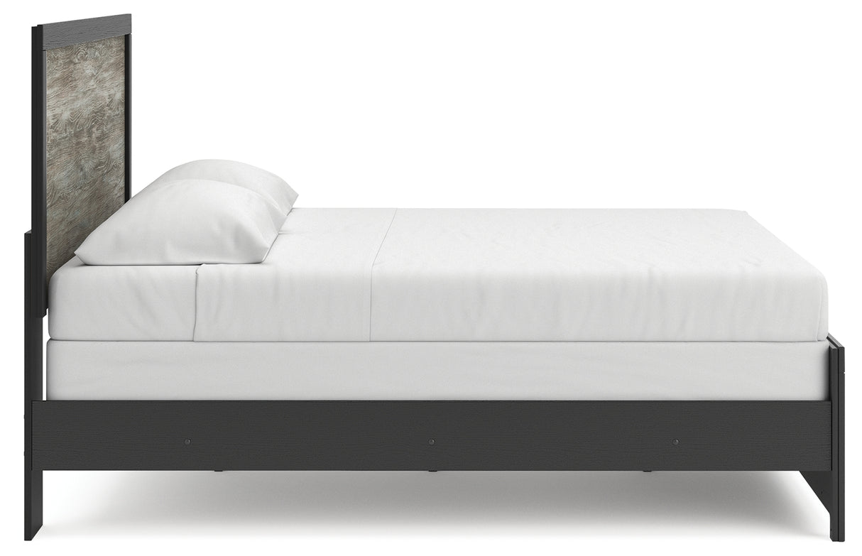 Broachmyn Black/Gray Panel Bedroom Set from Ashley - Luna Furniture