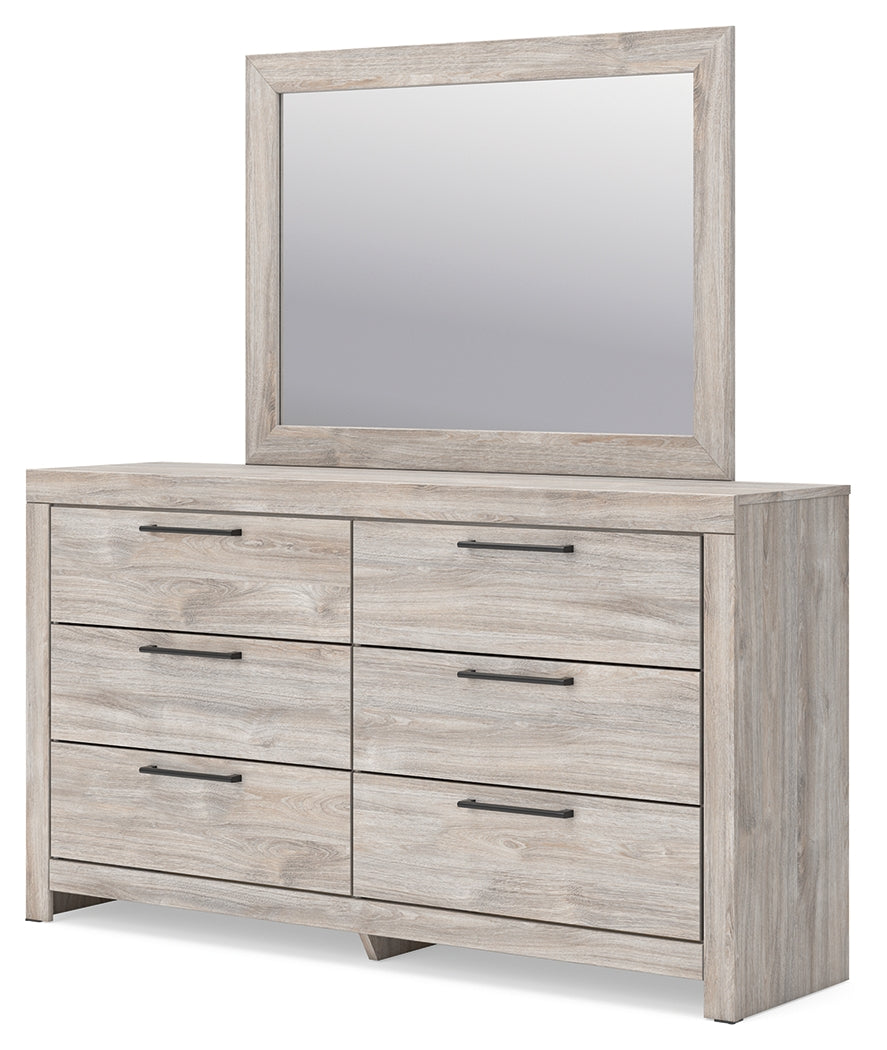 Broachmyn Gray Dresser and Mirror from Ashley Furniture - Luna Furniture