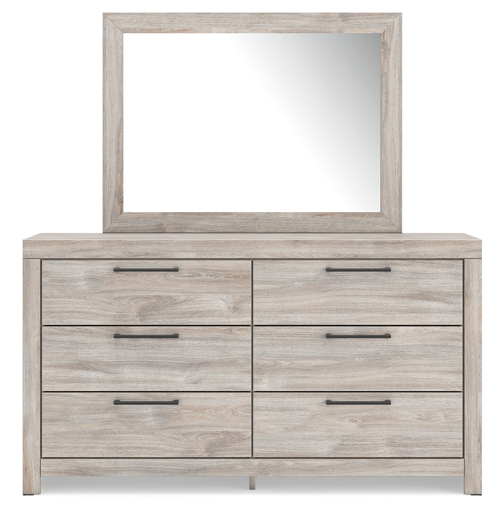 Broachmyn Gray Dresser and Mirror from Ashley Furniture - Luna Furniture