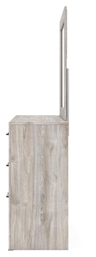 Broachmyn Gray Dresser and Mirror from Ashley Furniture - Luna Furniture
