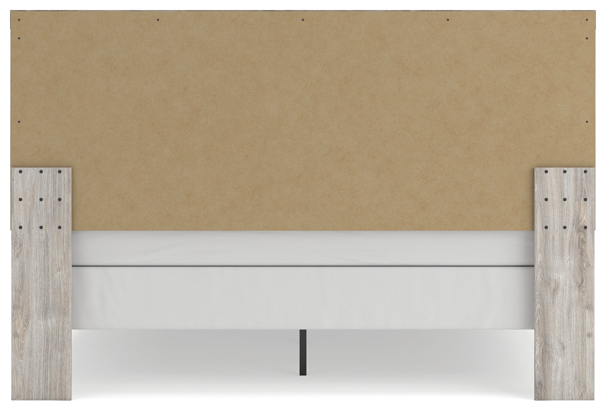 Broachmyn Gray King Panel Bed from Ashley Furniture - Luna Furniture