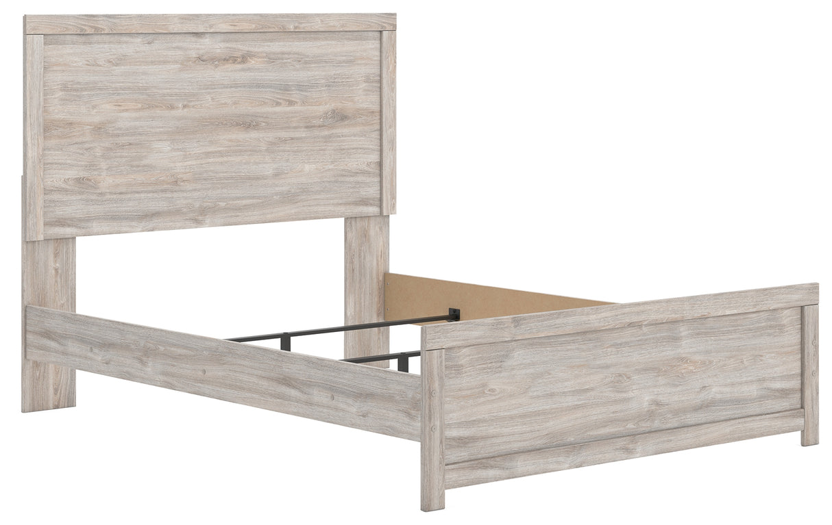 Broachmyn Gray Queen Panel Bed from Ashley Furniture - Luna Furniture