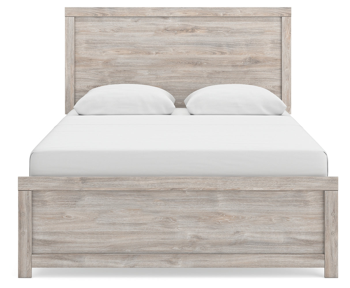 Broachmyn Gray Queen Panel Bed from Ashley Furniture - Luna Furniture