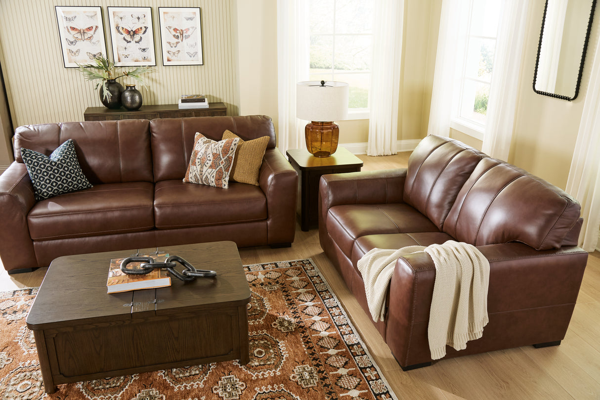 Brogliano Sofa and Loveseat in Canyon from Ashley Furniture - Luna Furniture