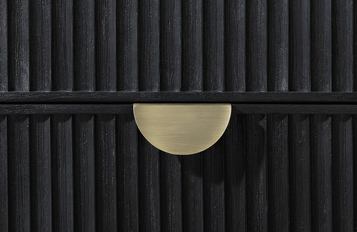 Brookmead Black 4-Piece Upholstered Eastern King Bedroom Set from Coaster - Luna Furniture