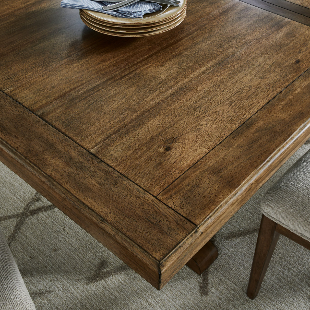 Sturlayne Brown Dining Table and 4 Chairs from Ashley - Luna Furniture