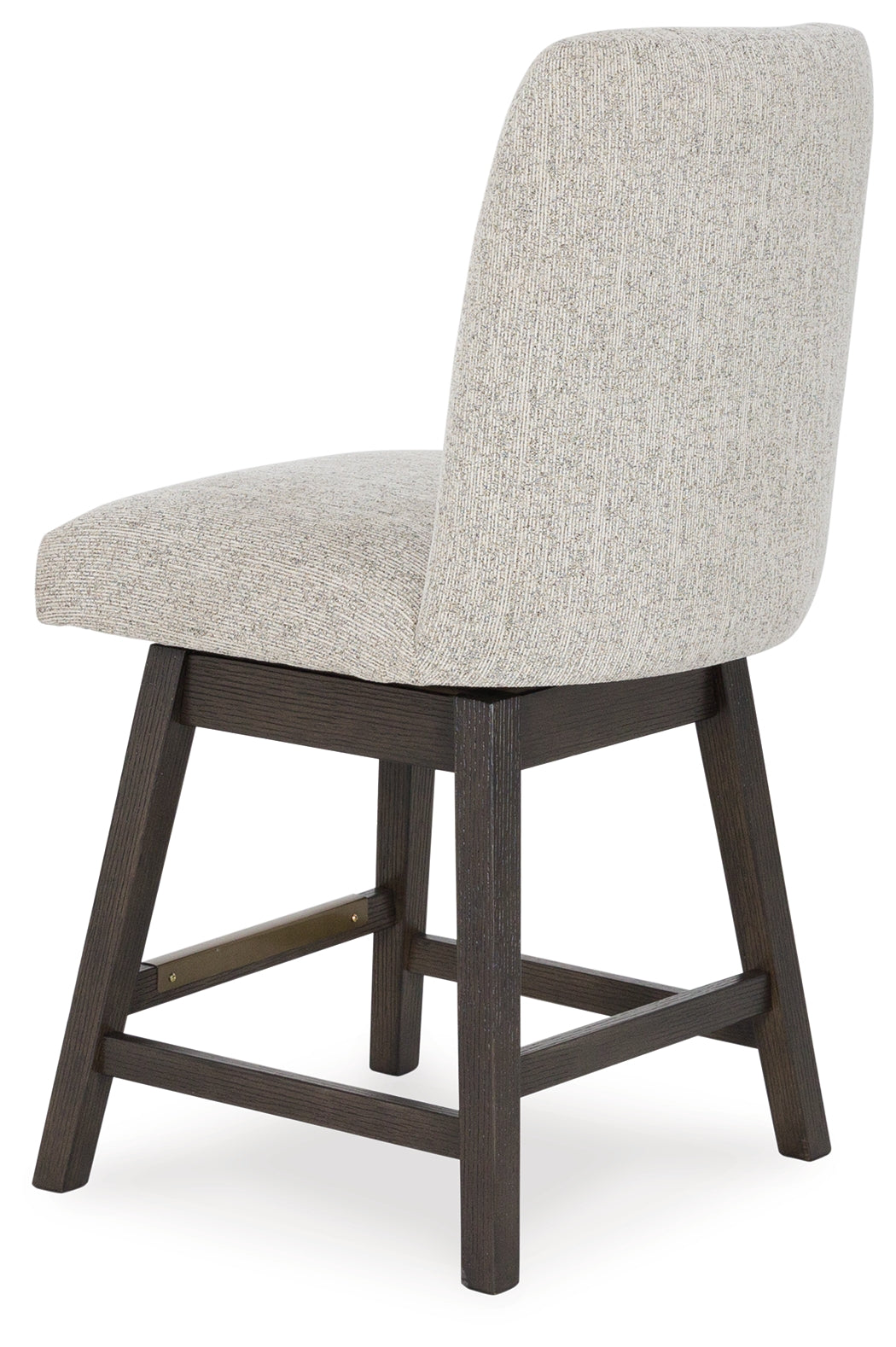 Burkhaus Dark Brown Counter Height Barstool, Set of 2 from Ashley - Luna Furniture